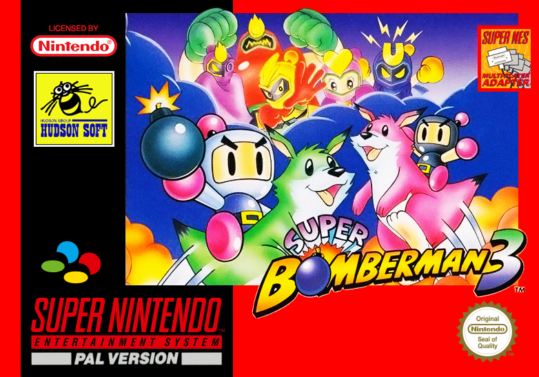 Super Bomberman 3 cover