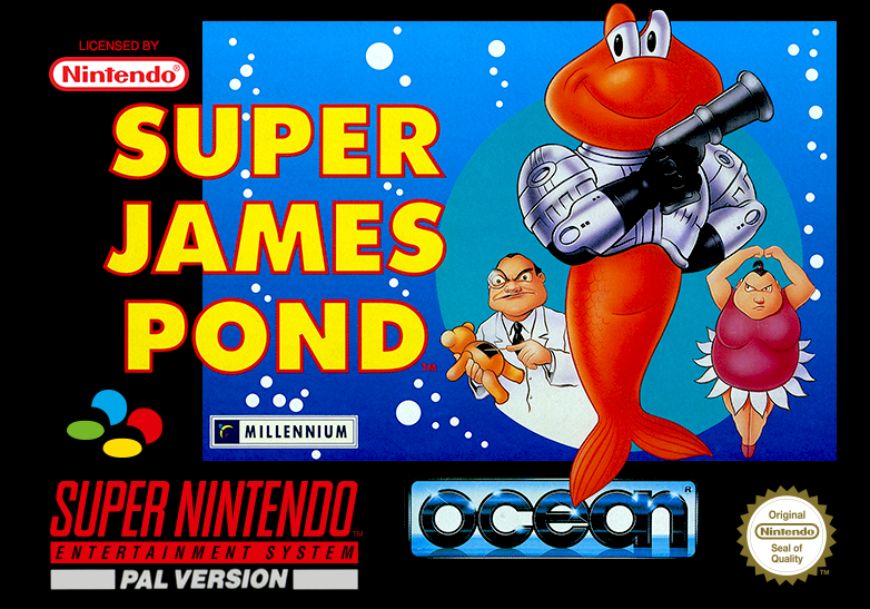 Super James Pond cover
