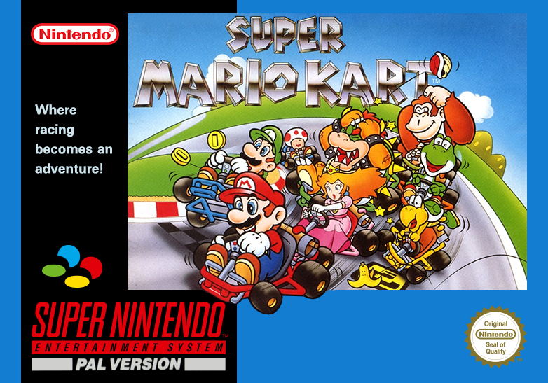 Super Mario Kart cover