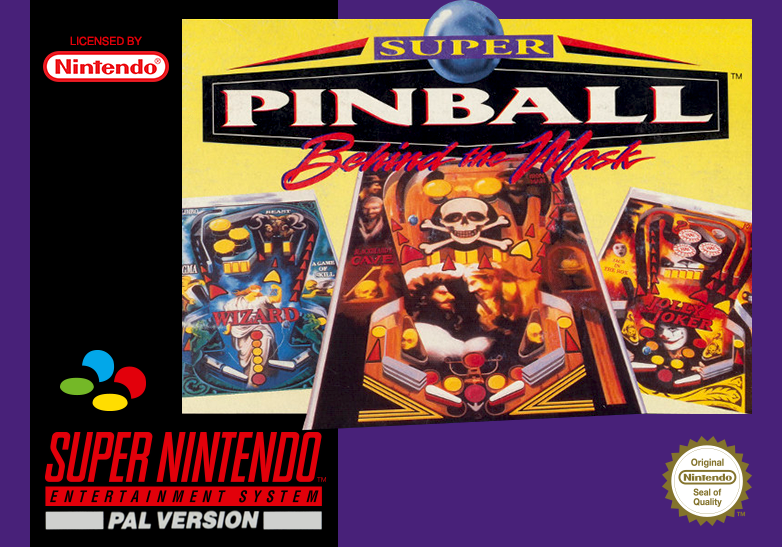 Super Pinball - Behind the Mask cover