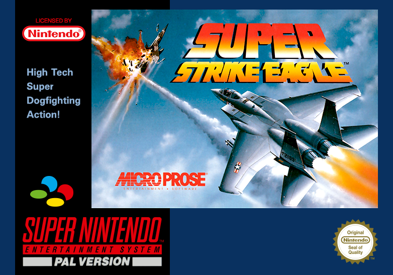 Super Strike Eagle cover