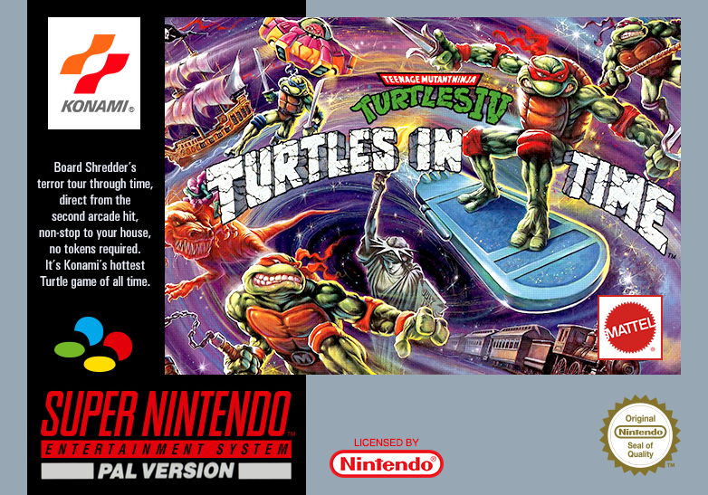 Teenage Mutant Ninja Turtles IV - Turtles in Time cover