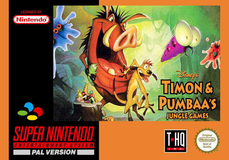 Timon & Pumbaa's Jungle Games cover