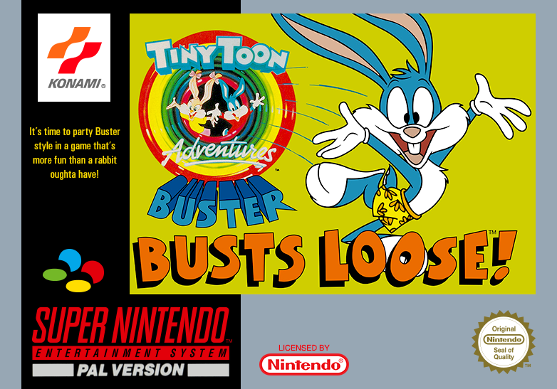Tiny Toon Adventures - Buster Busts Loose! cover