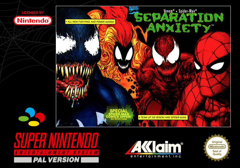 Venom - Spider-Man - Separation Anxiety cover