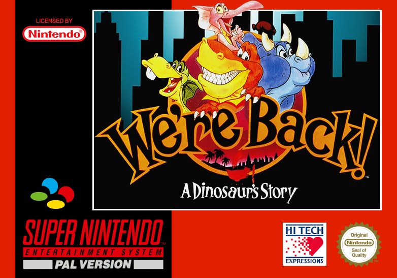 We're Back! - A Dinosaur's Story cover
