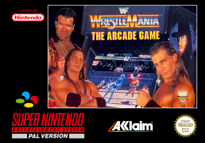 WWF WrestleMania - The Arcade Game cover