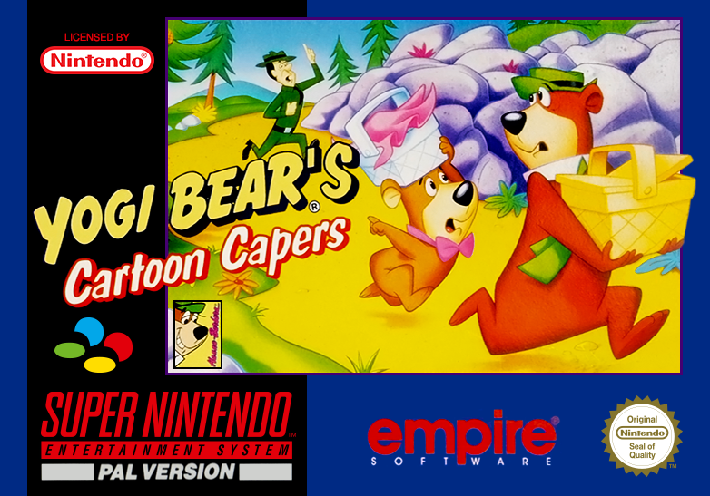 Yogi Bear's Cartoon Capers cover