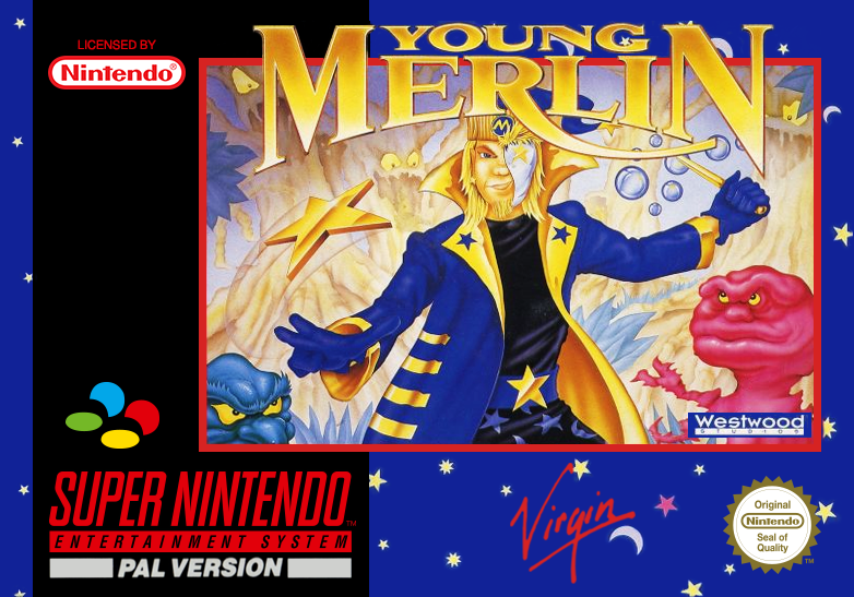 Young Merlin cover