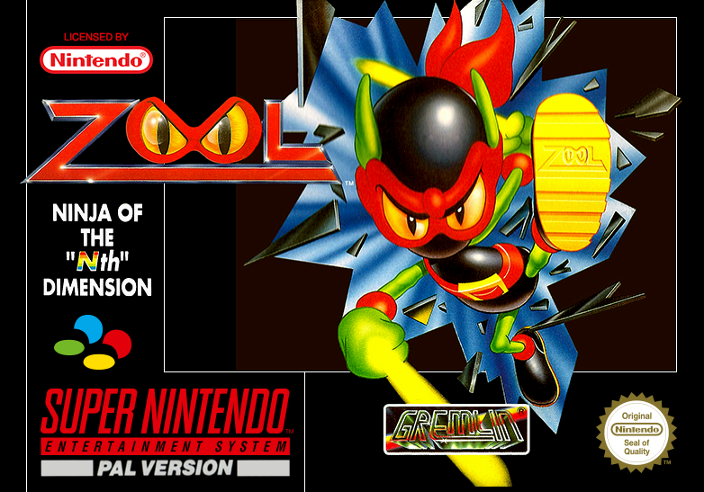 Zool - Ninja of the 'Nth' Dimension cover